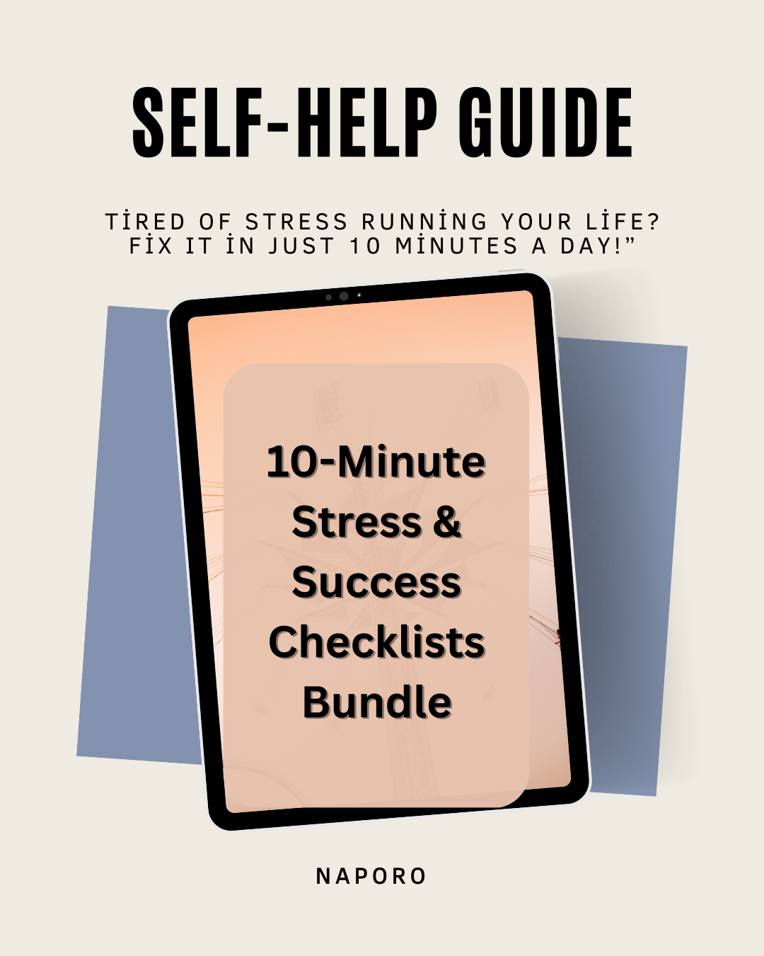 10-Minute Stress & Success Checklists Bundle