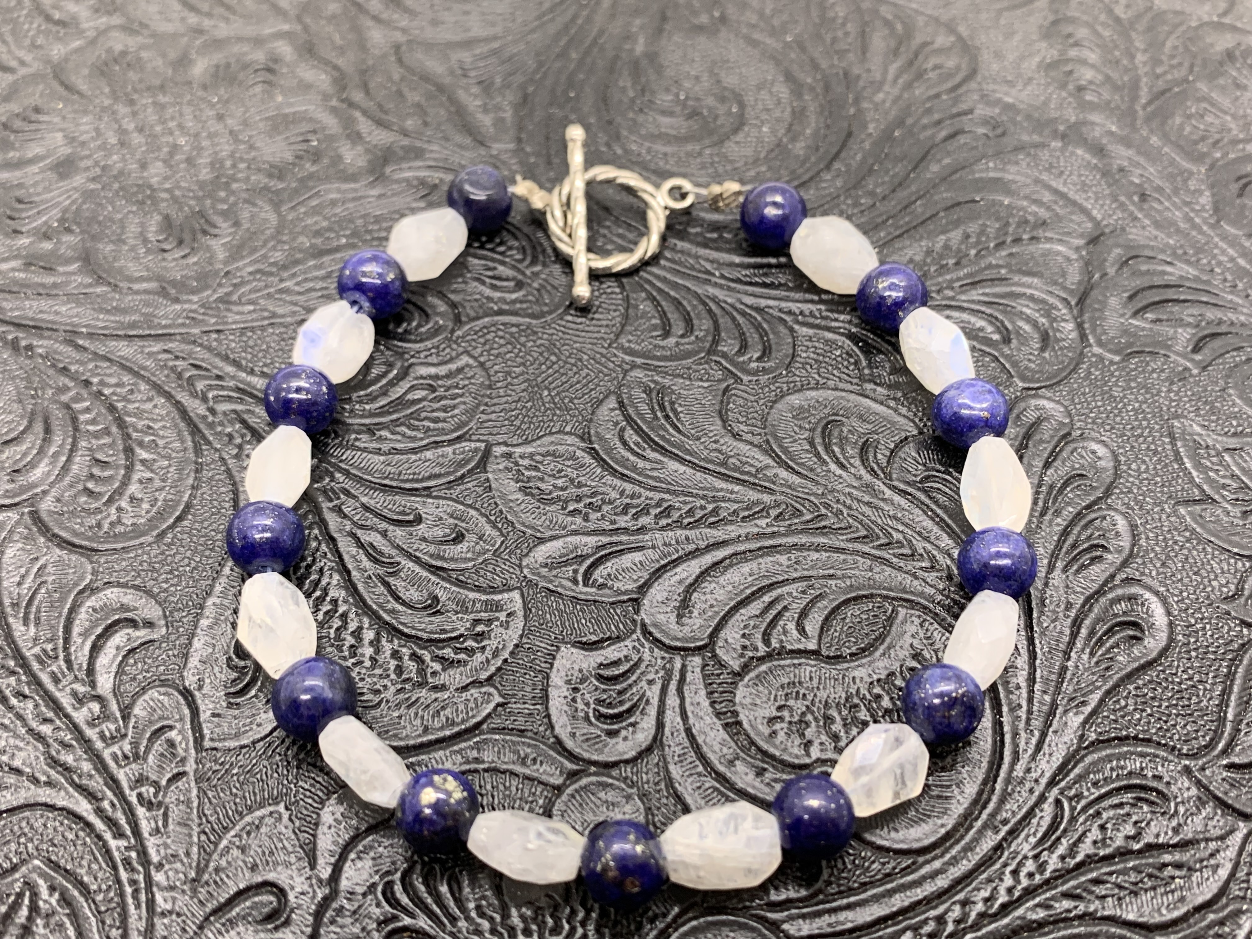 Gemstone Bead  Bracelet 