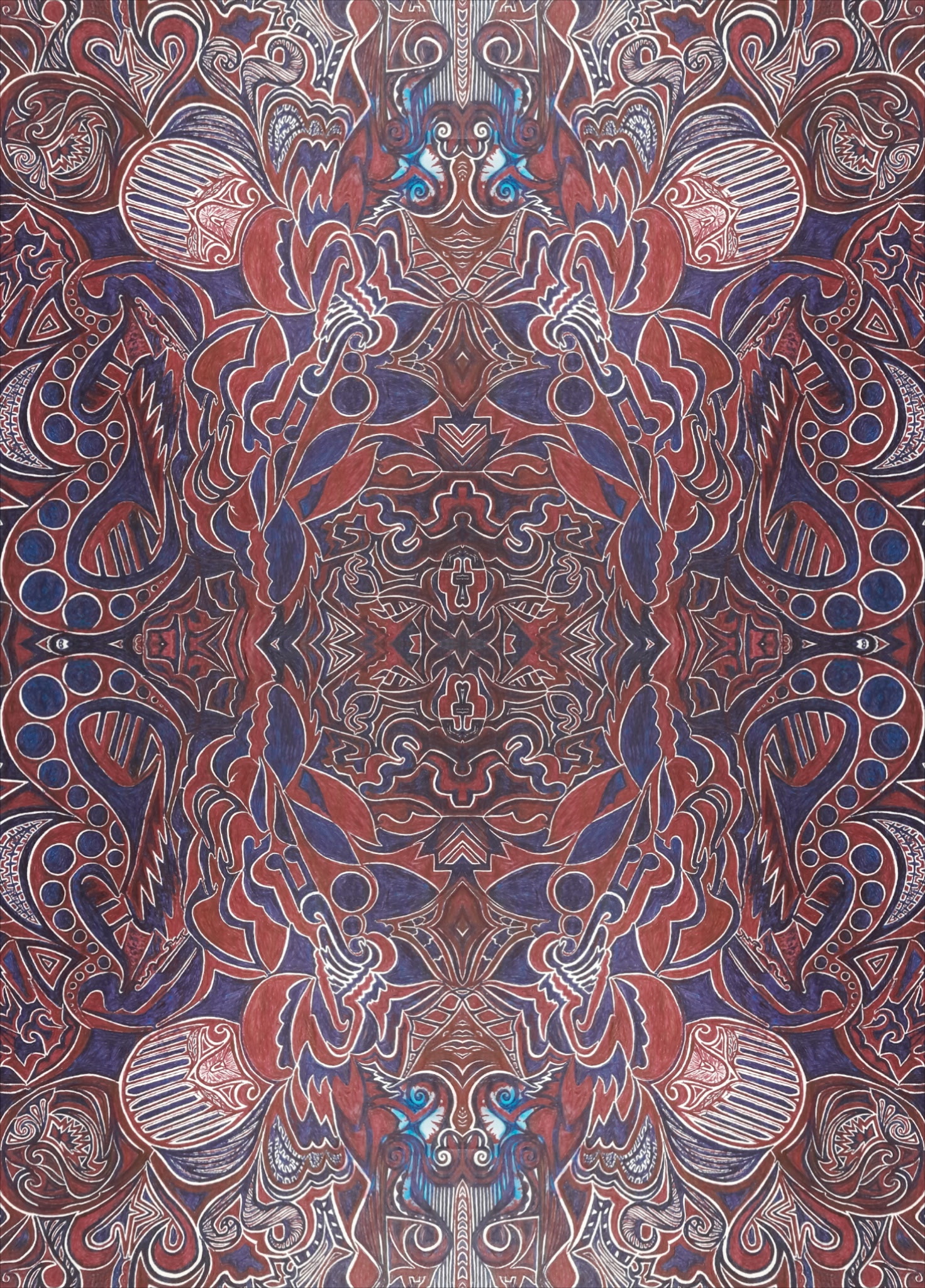 Abstract Symmetry Wall Art