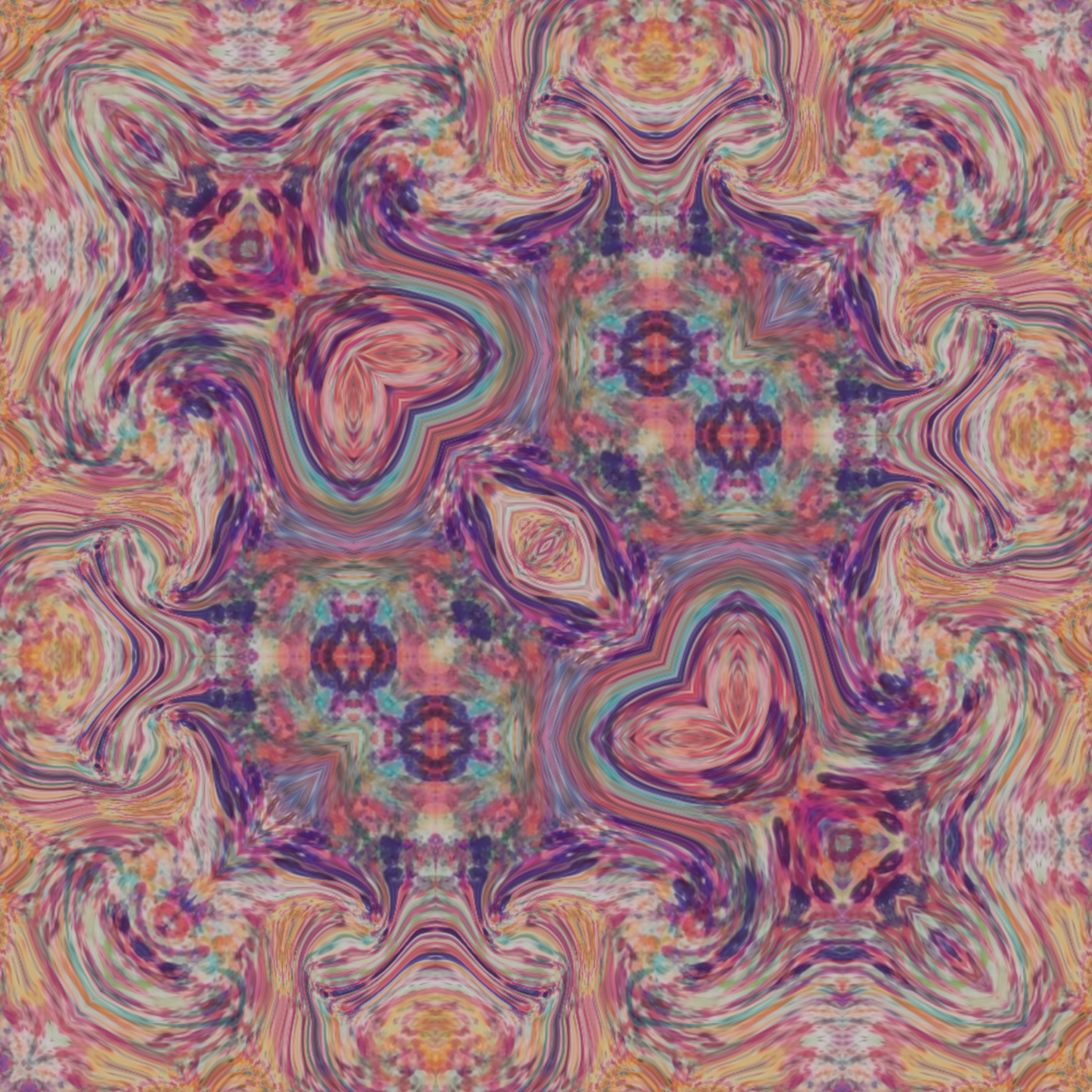 Vibrant Abstract Art Print