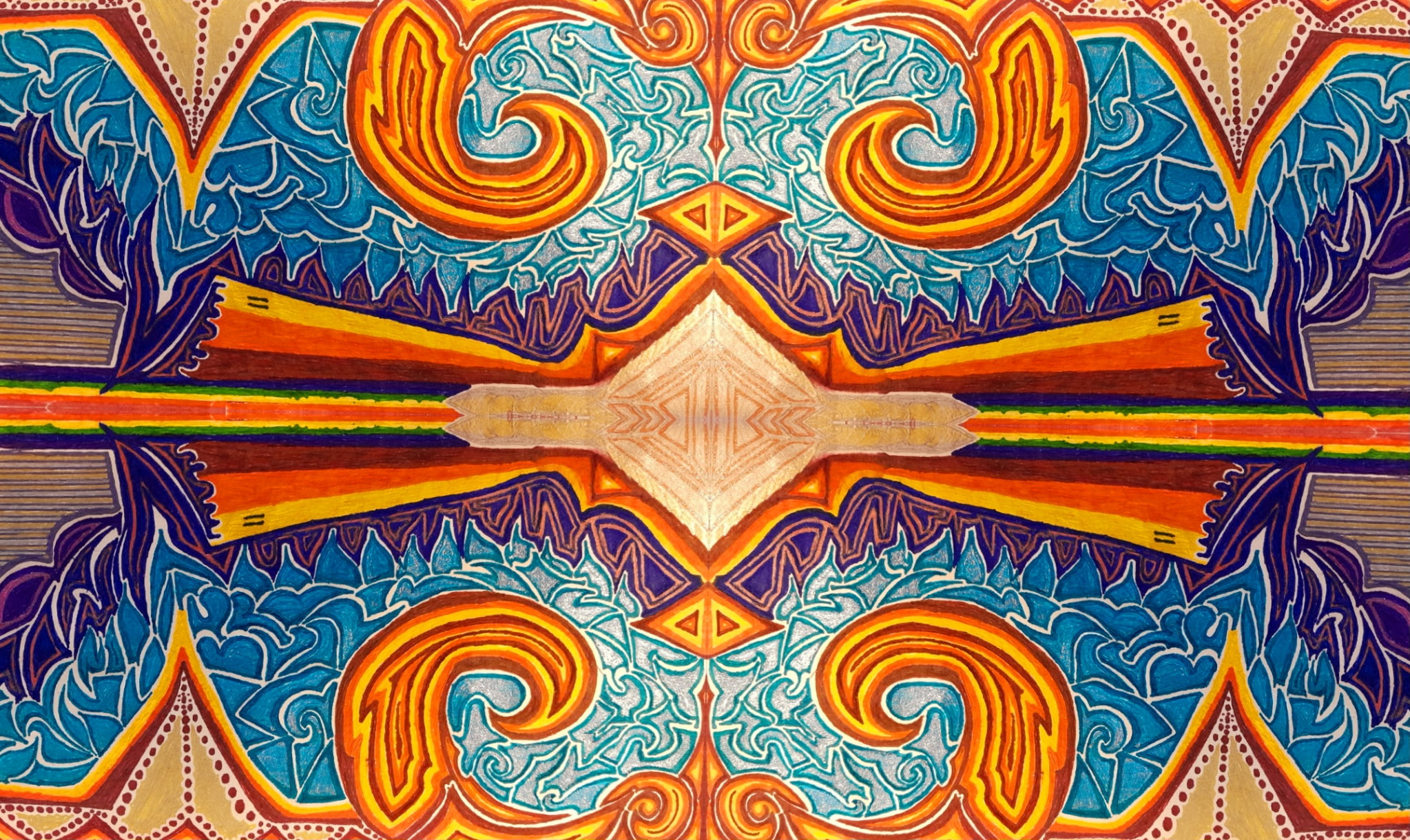 Vibrant Abstract Art Print