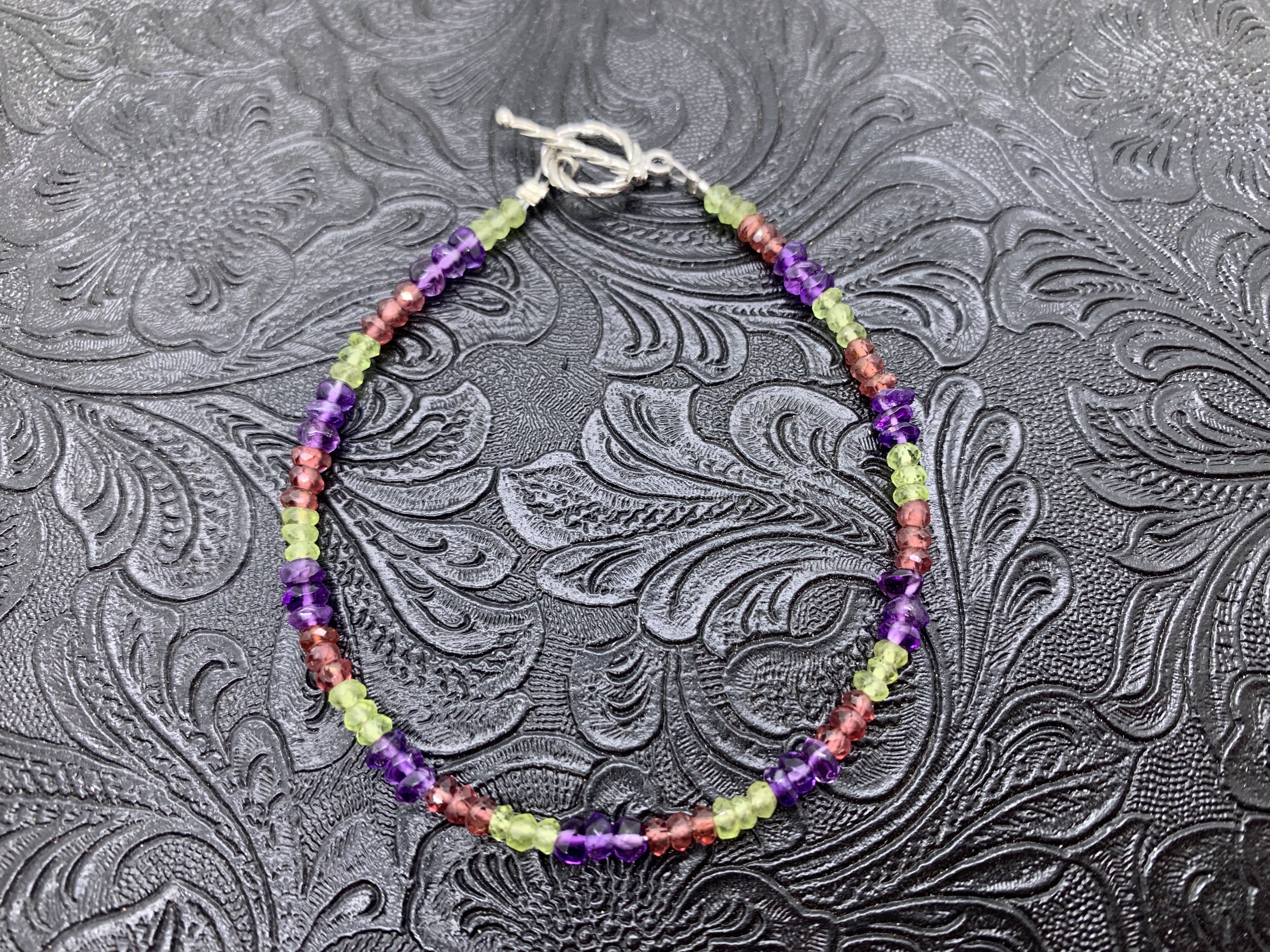 Gemstone Bead Bracelet