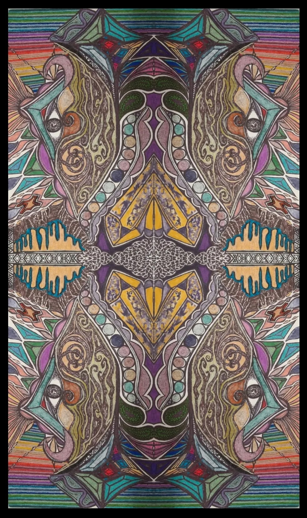 Abstract Symmetry Art Print