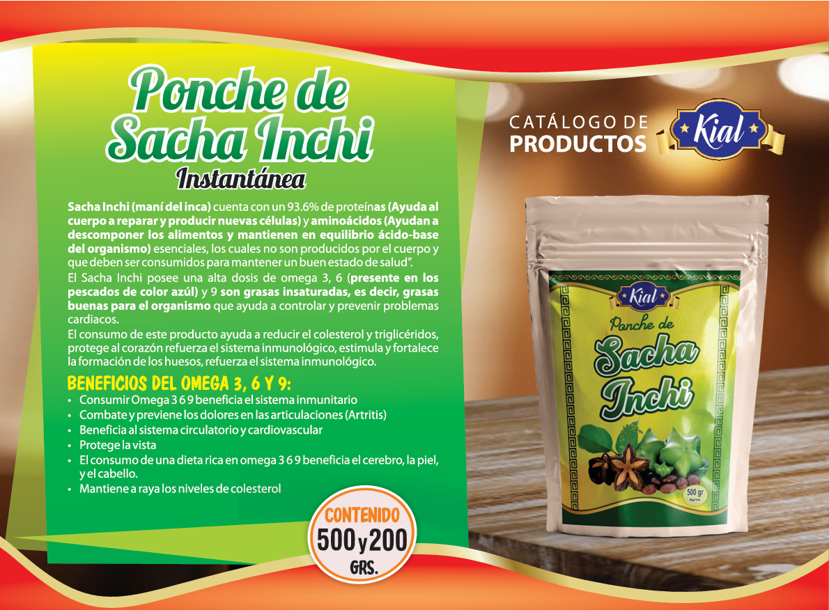 Ponche de Sacha Inchi
