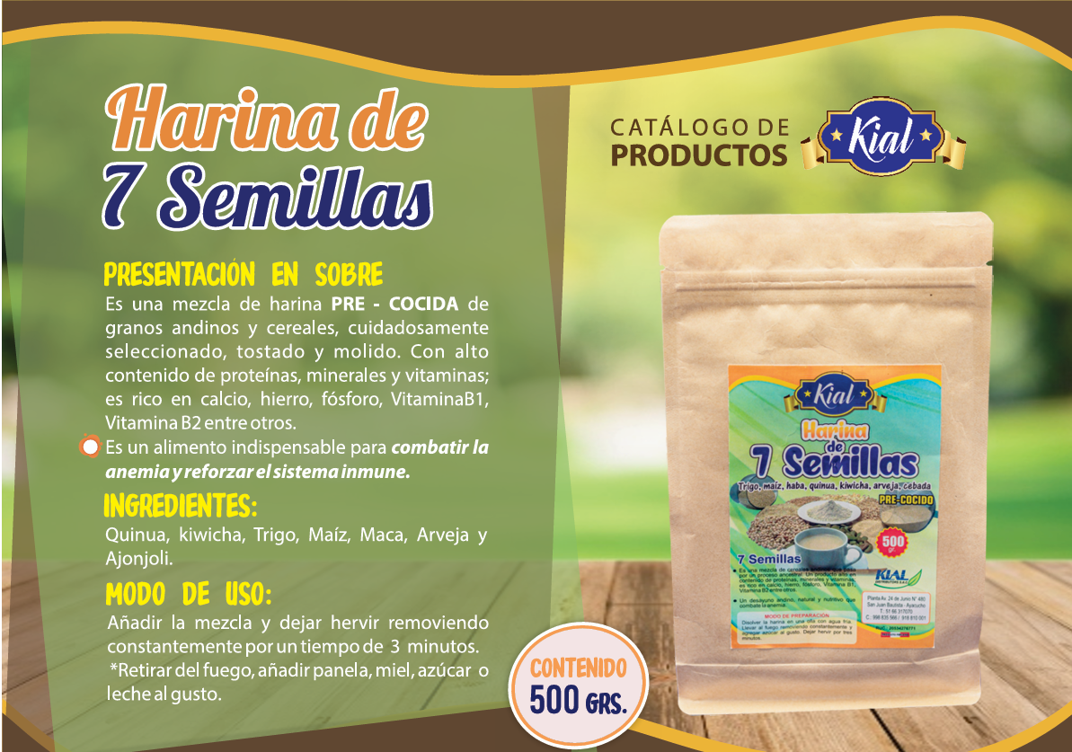 Harina de 7 Semillas