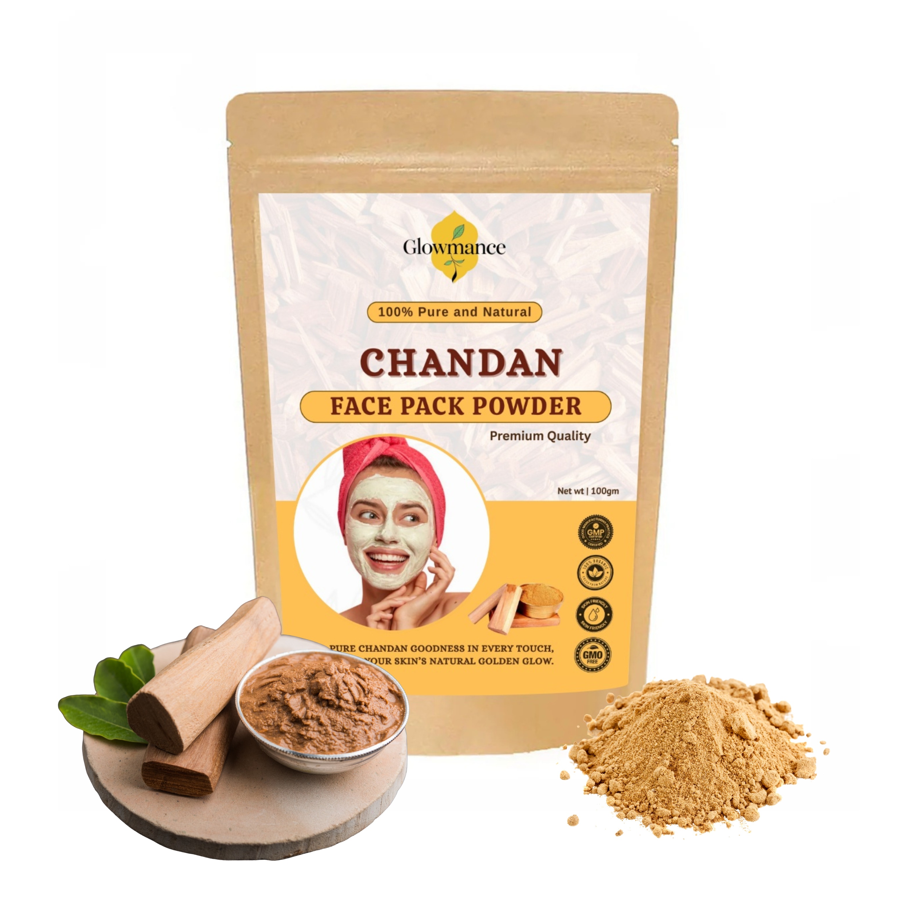 Chandan Face Pack Powder-100g