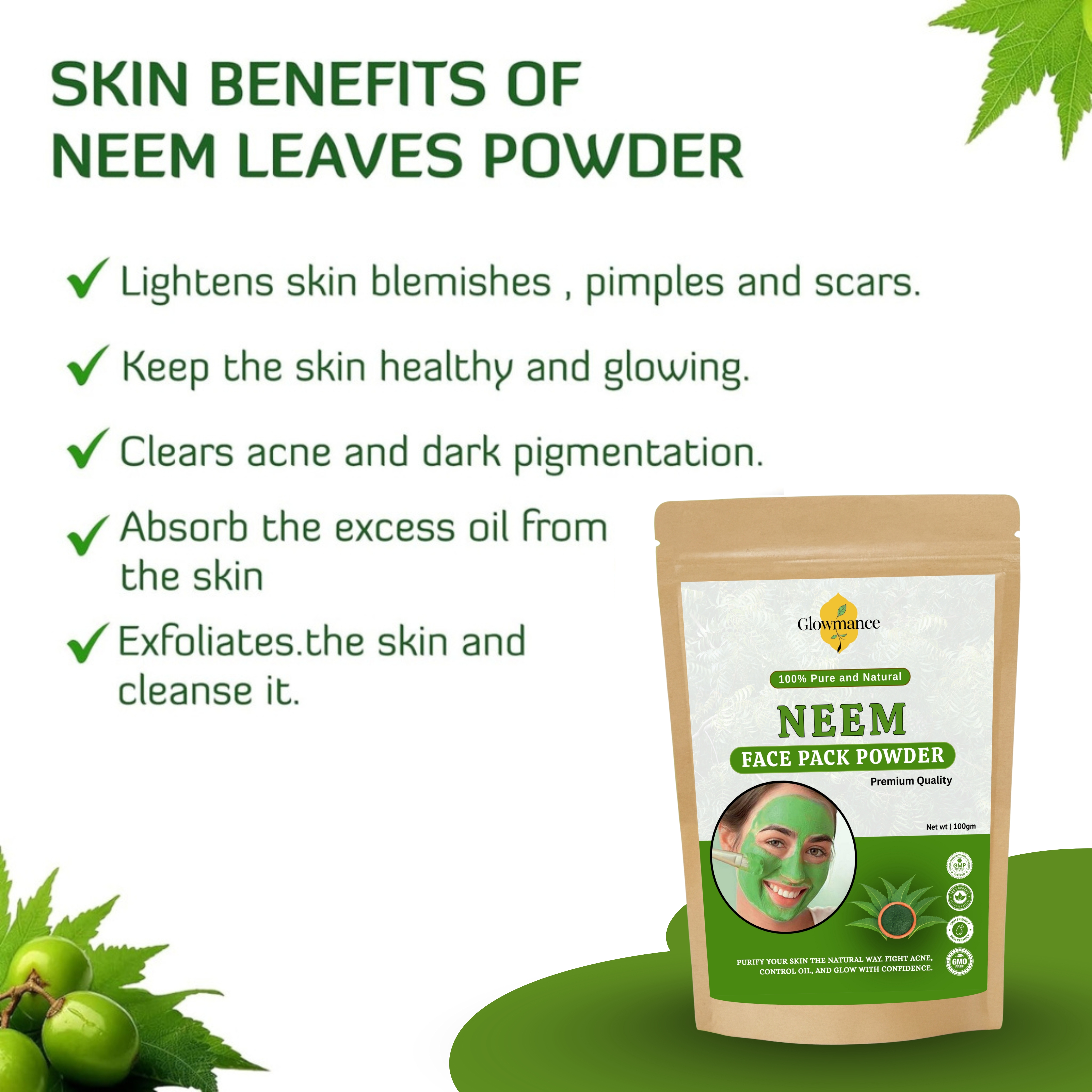 Neem Face Pack Powder