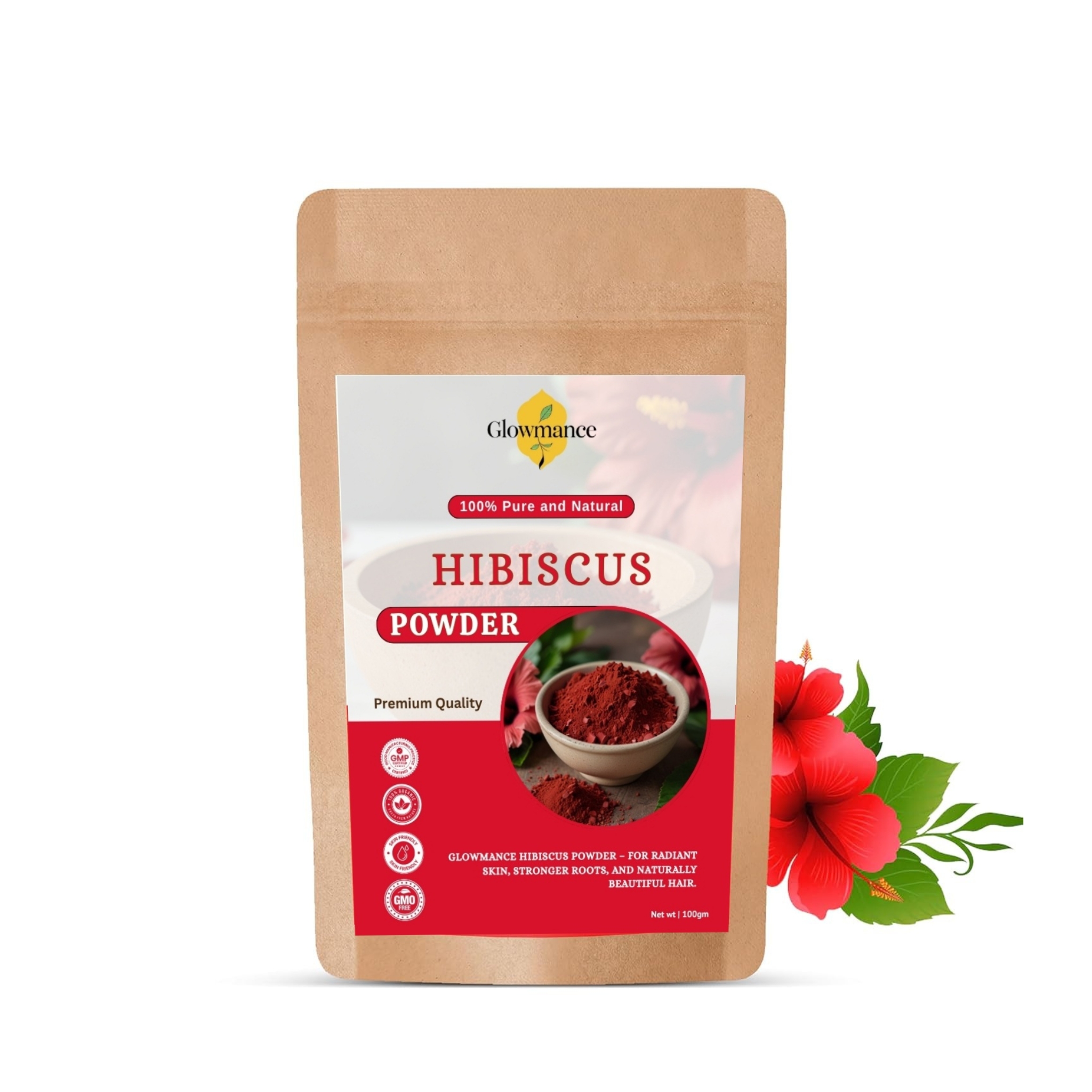 Organic Hibiscus Flower Powder (100g)