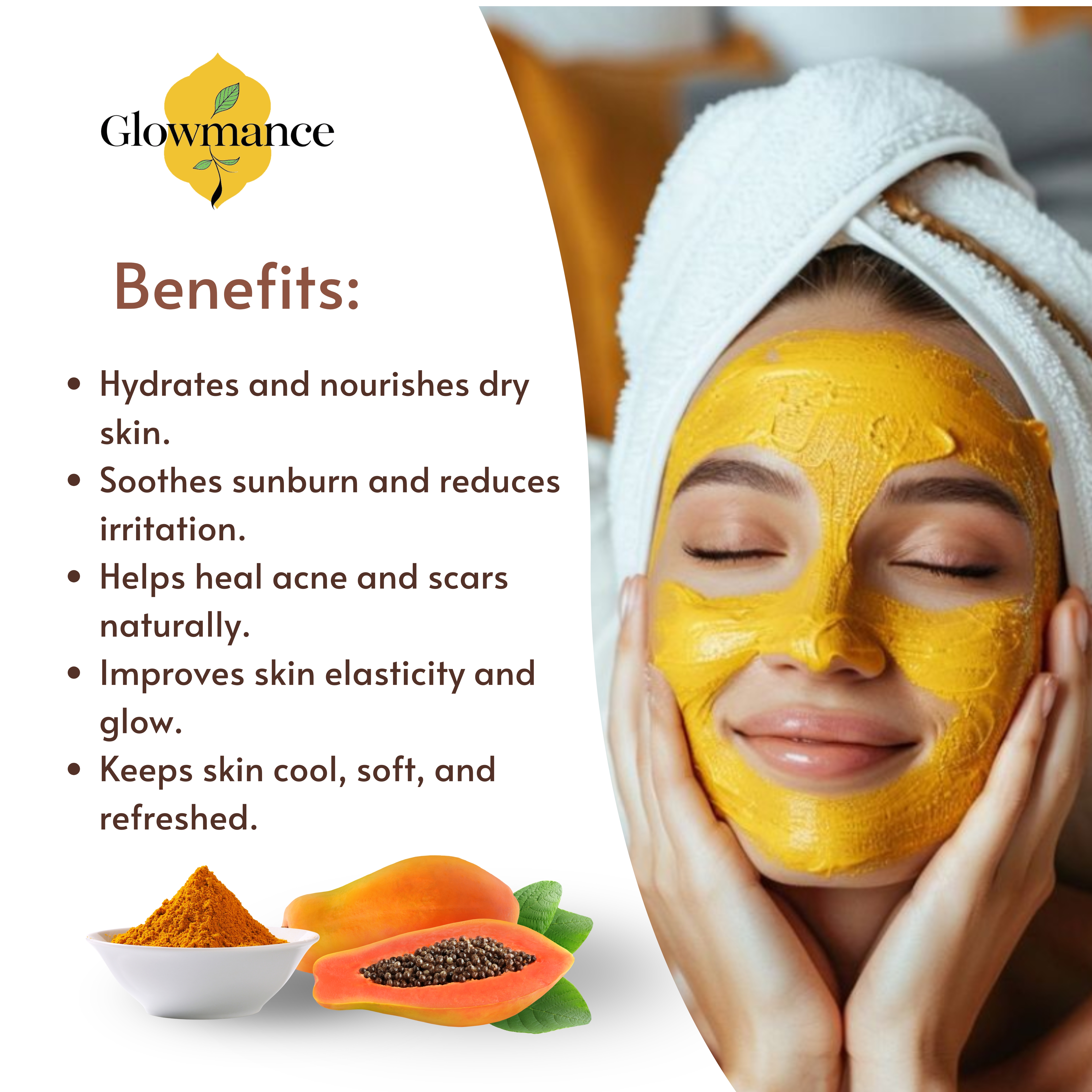 Papaya Face Pack Powder