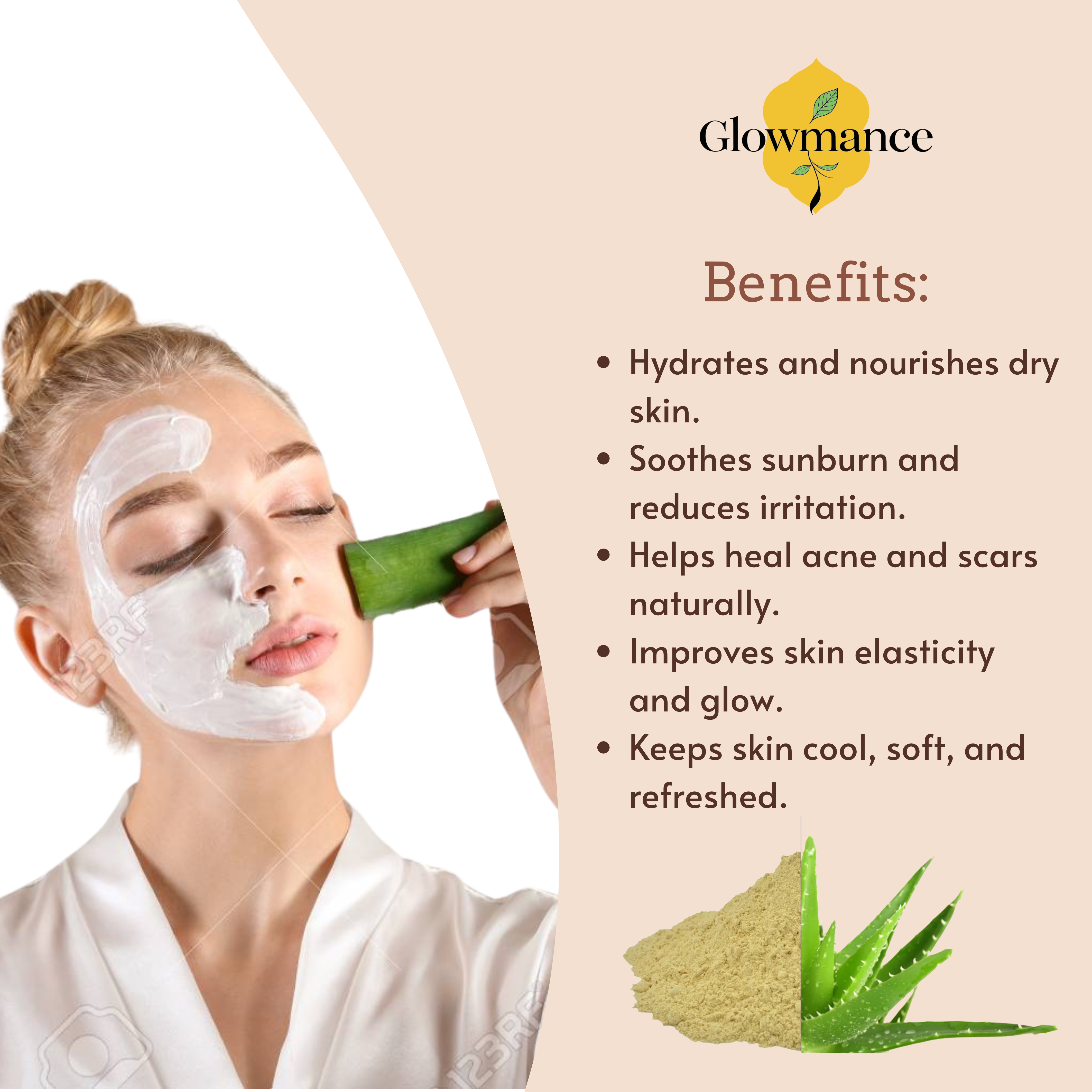 Aloe Vera Face Pack Powder-100g