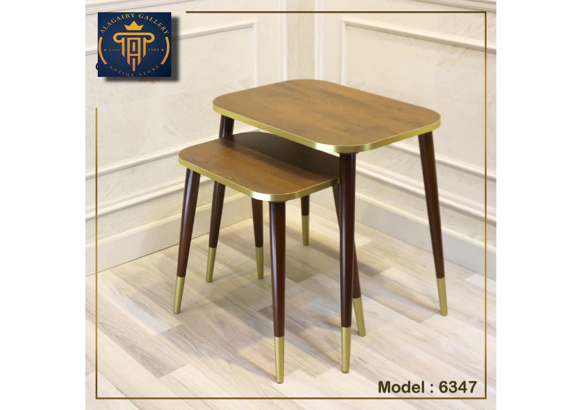 Modern nested side tables