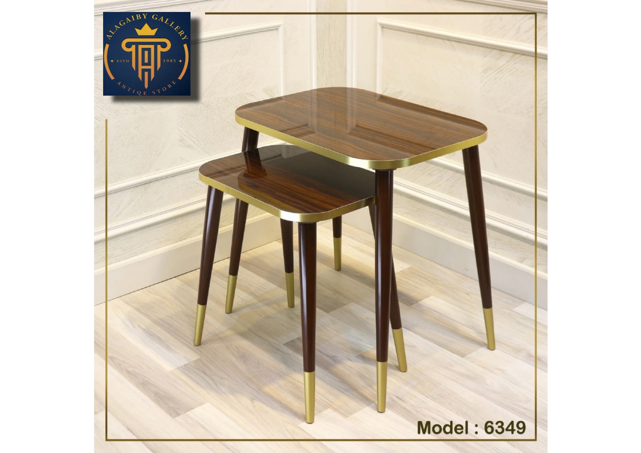 Modern nested side tables