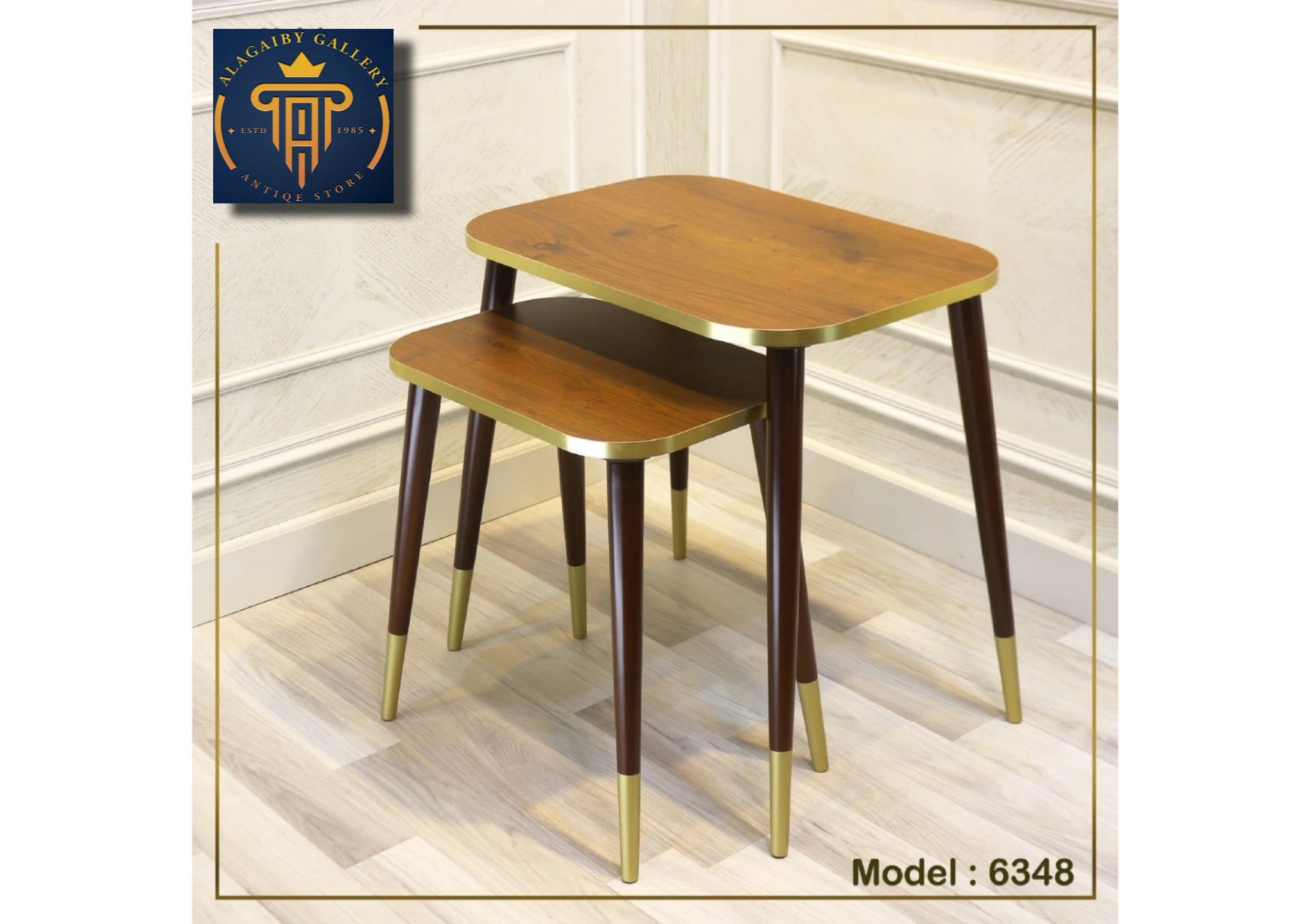 Modern nested side tables