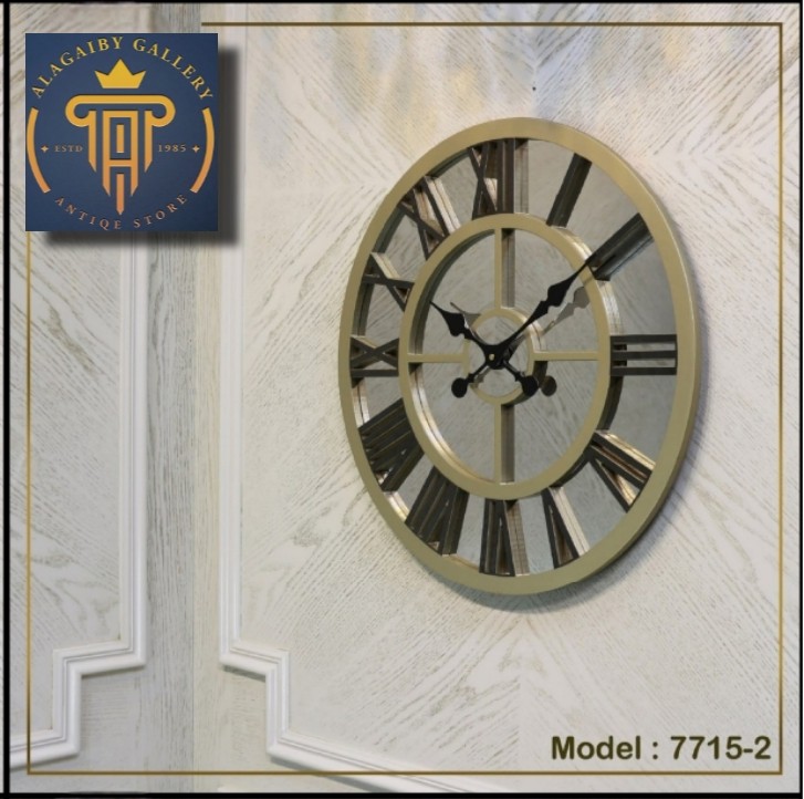 Elegant Roman Numeral Wall Clock