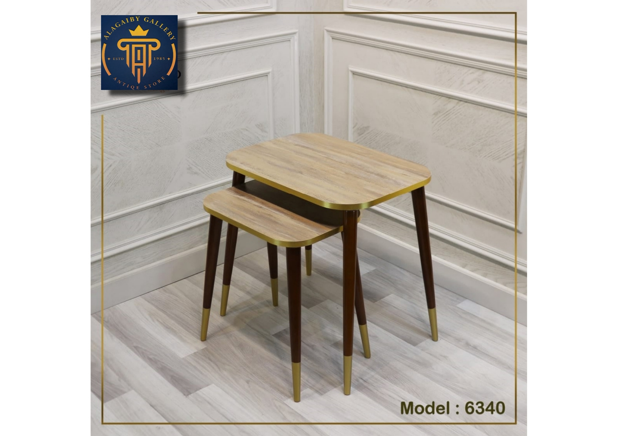 Modern nested side tables