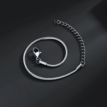 Pulseira Prata Cobra