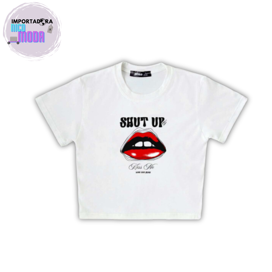 Camiseta Corta Trendy