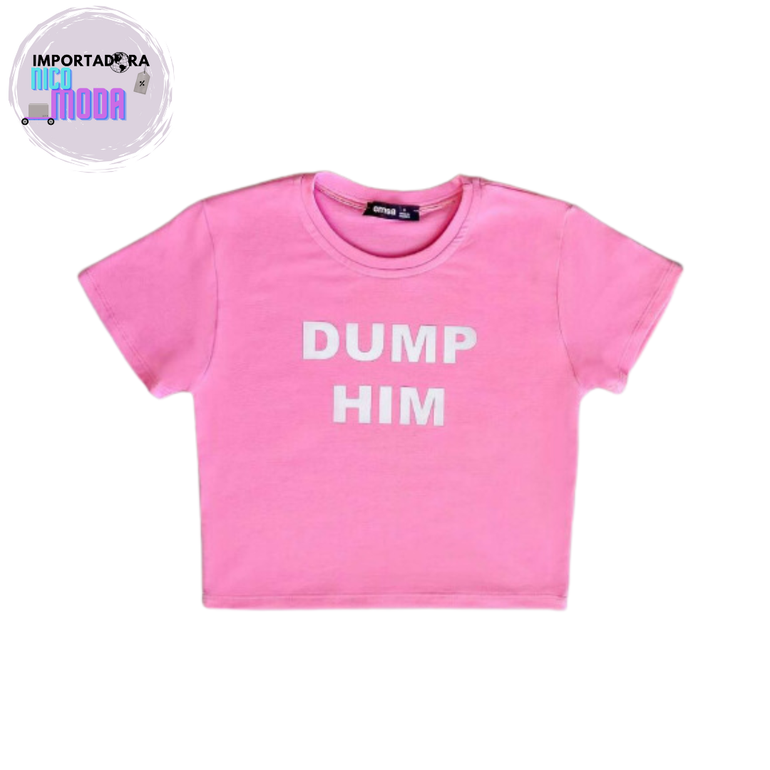 Camiseta Corta Trendy