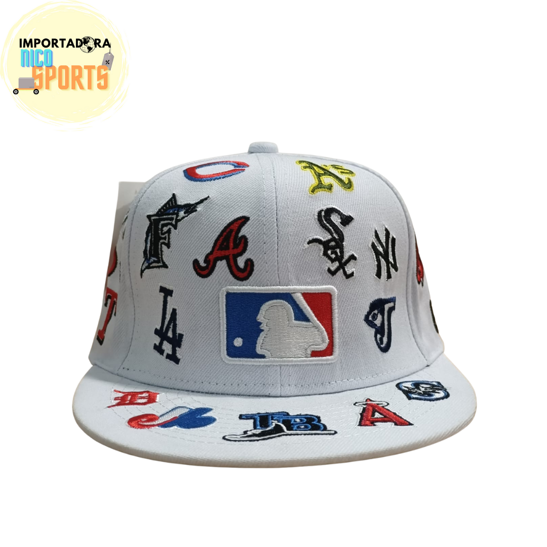 Gorra Beisbolera NEW ERA MLB ALL OVER LOGO 