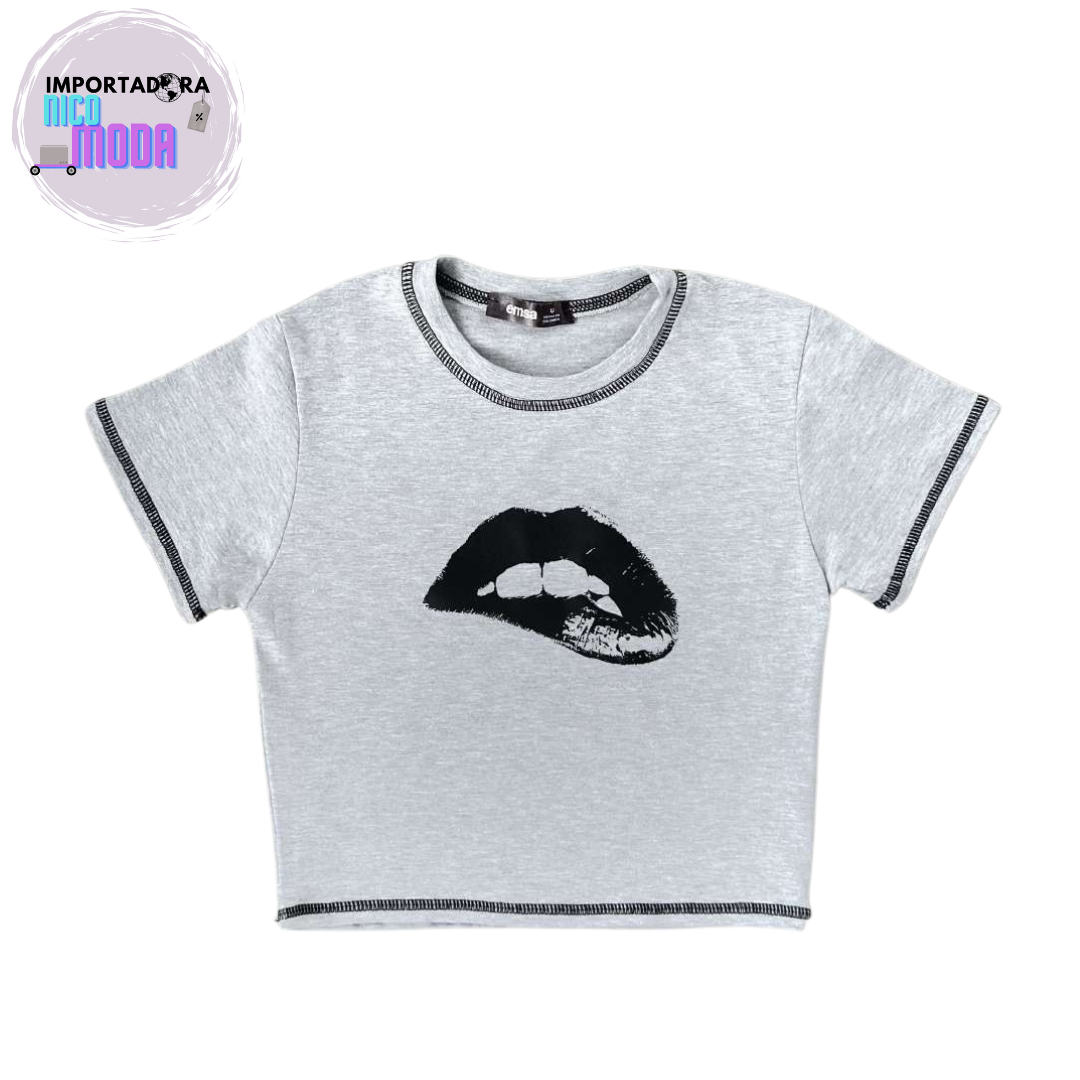 Camiseta Corta Trendy