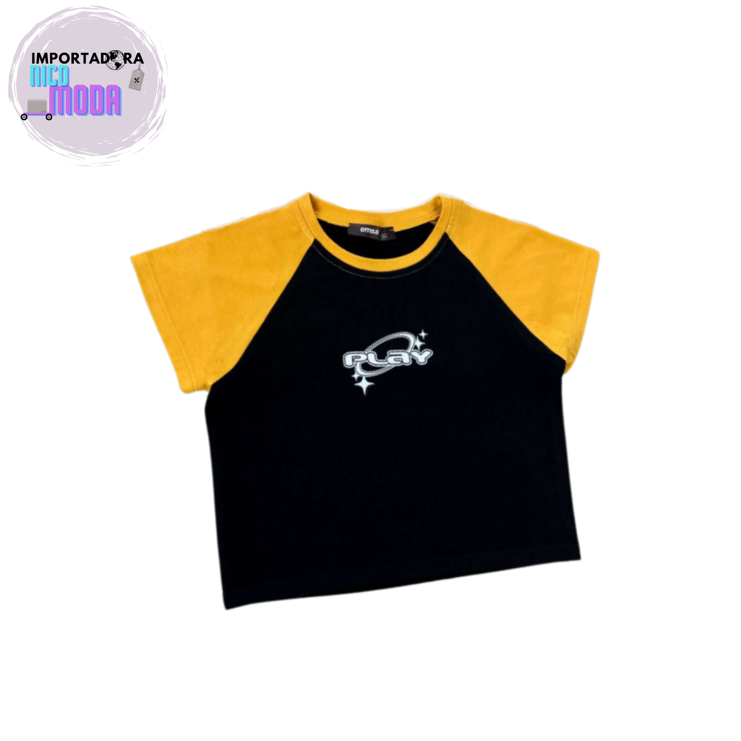 Camiseta Corta Trendy