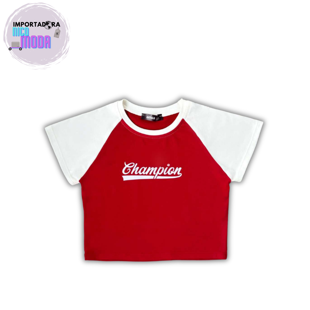 Camiseta Corta Trendy