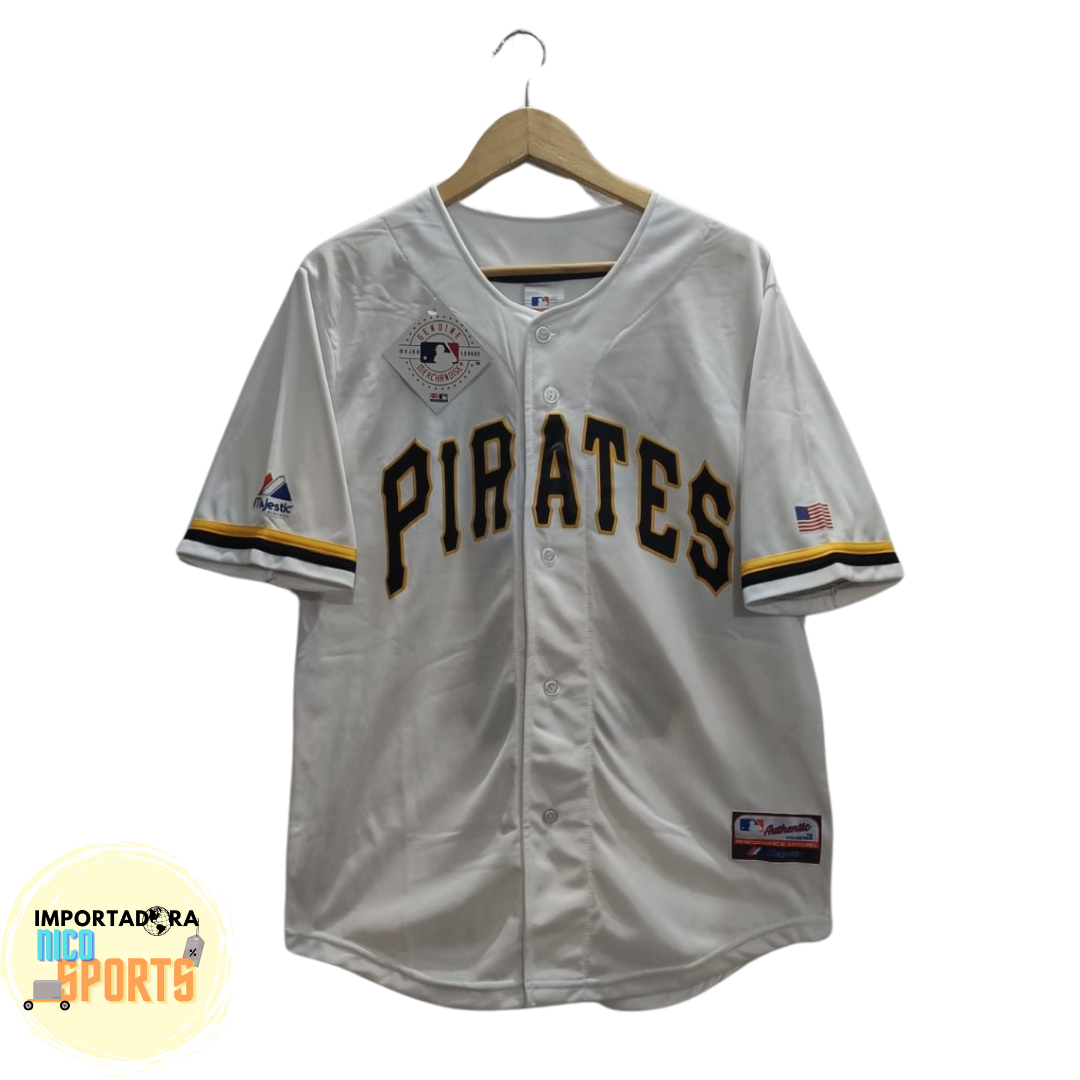 Beisbolera PIRATAS DE PITTSBURG BLANCA