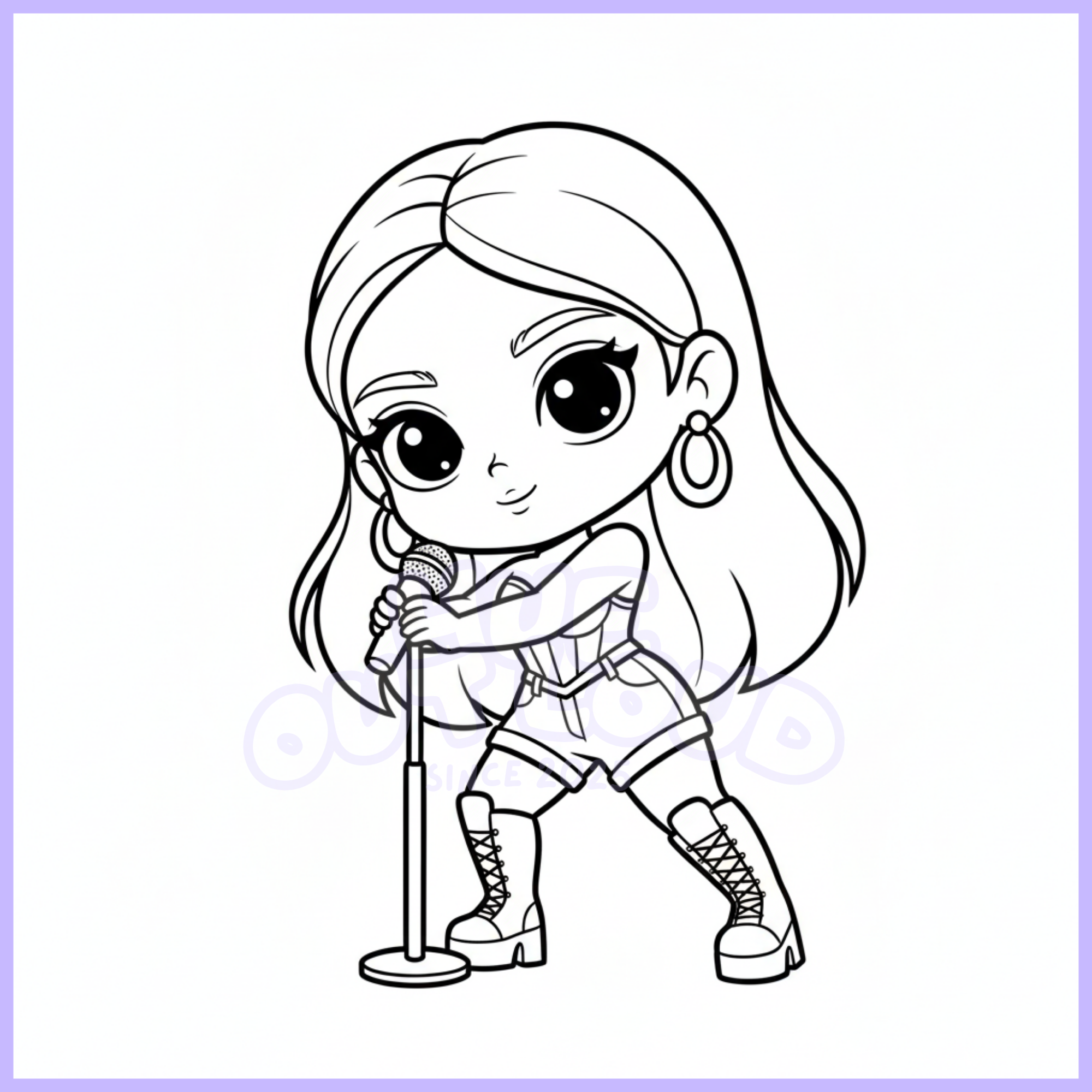 36 Kpop Girls Coloring Pages