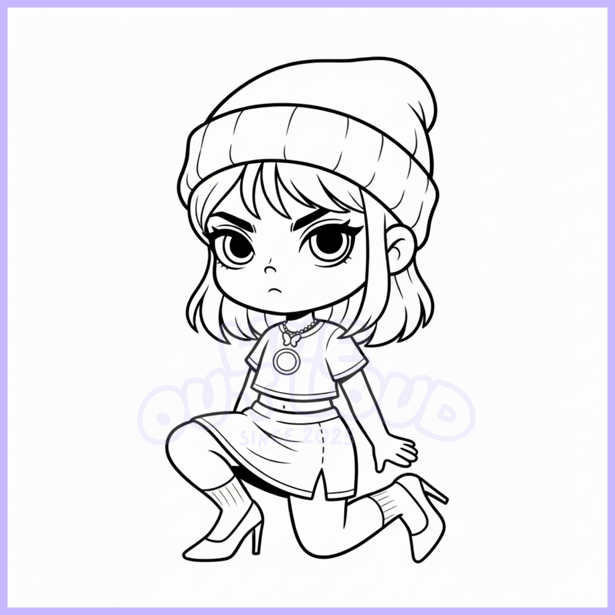 36 Kpop Girls Coloring Pages