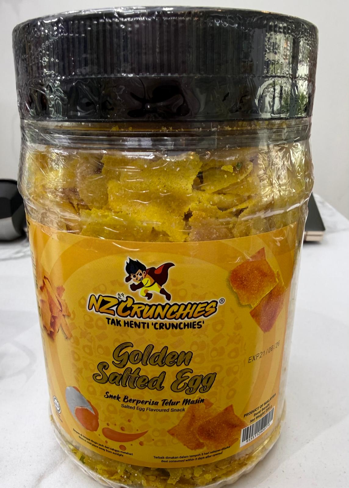 Golden Salted Egg Crunchies