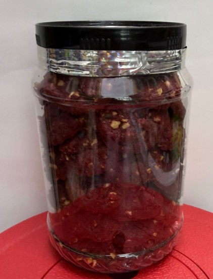 Red Velvet Cookies Jar