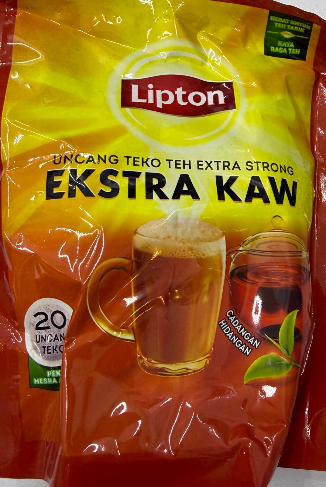 Lipton Ekstra Kaw Extra Strong Tea Bags