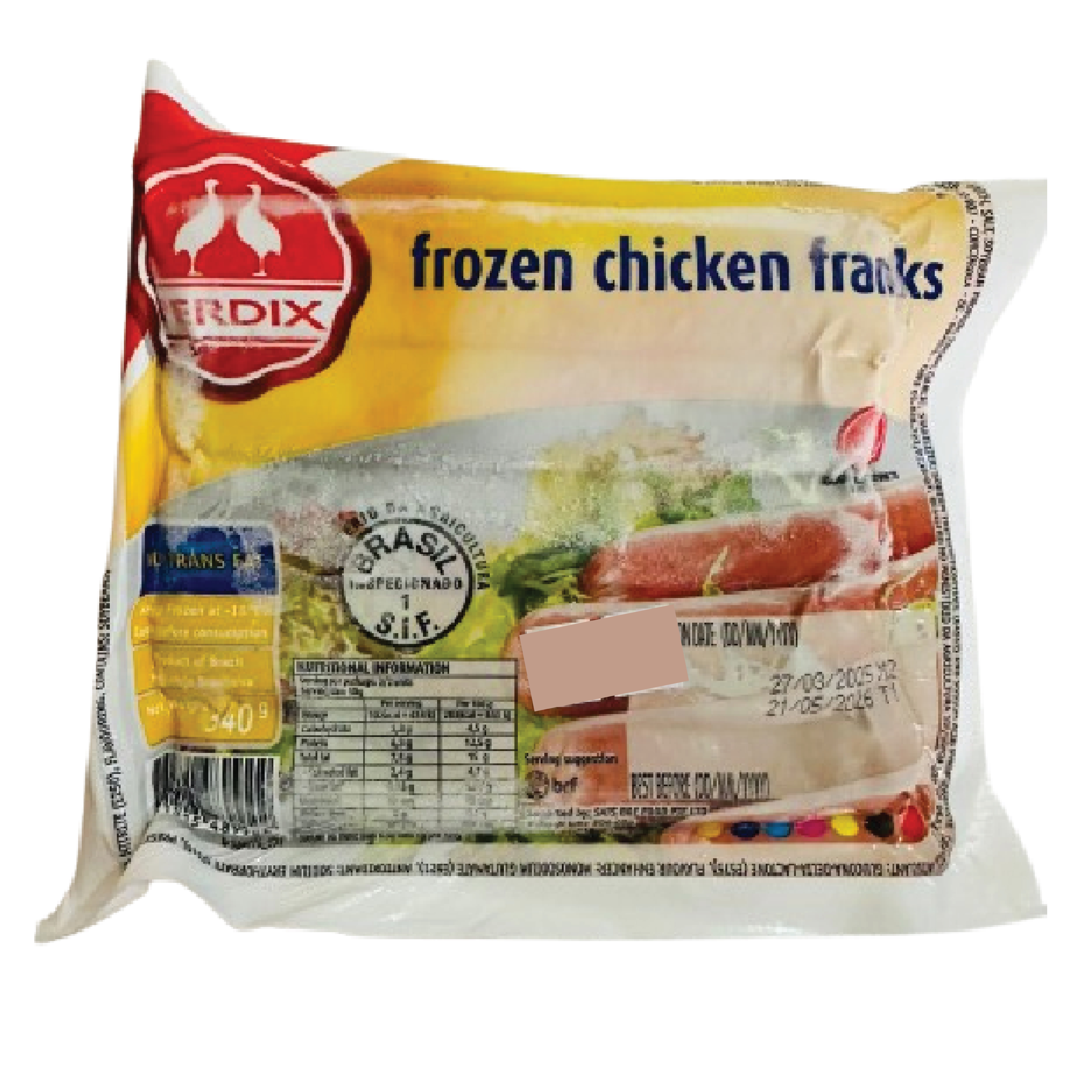 Chicken Frank (Hot Dog)
