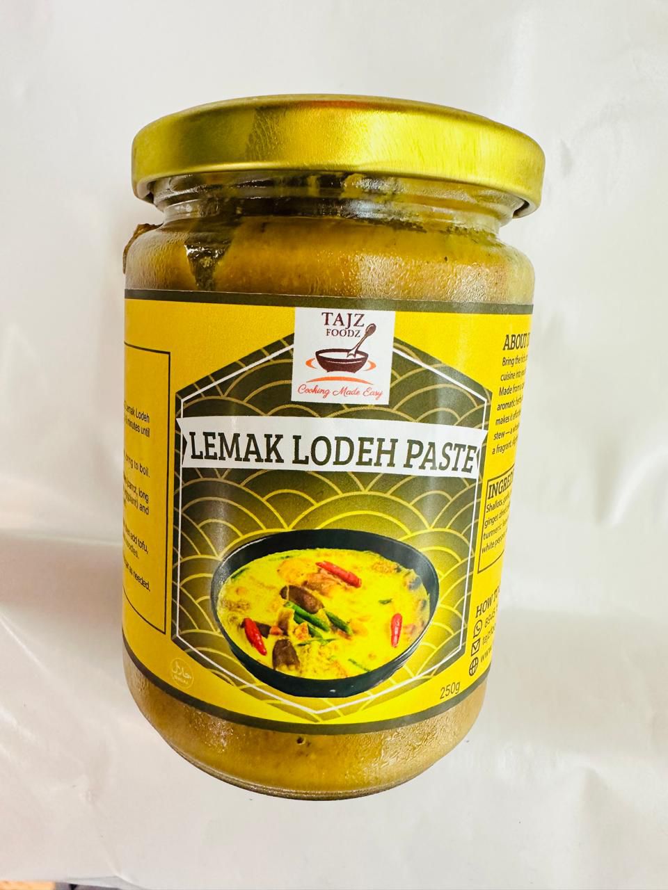 TAJZ LEMAK LODEH PASTE