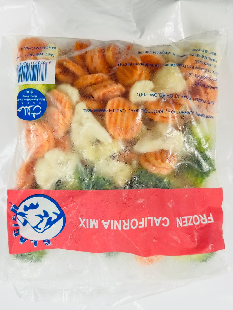 Frozen California Mix Vegetables