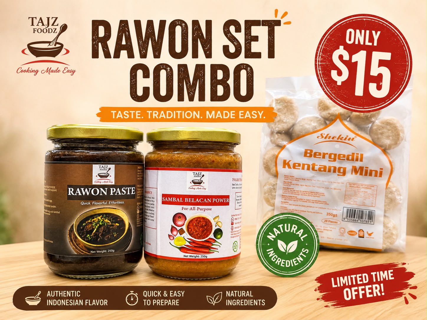 Rawon Set Combo