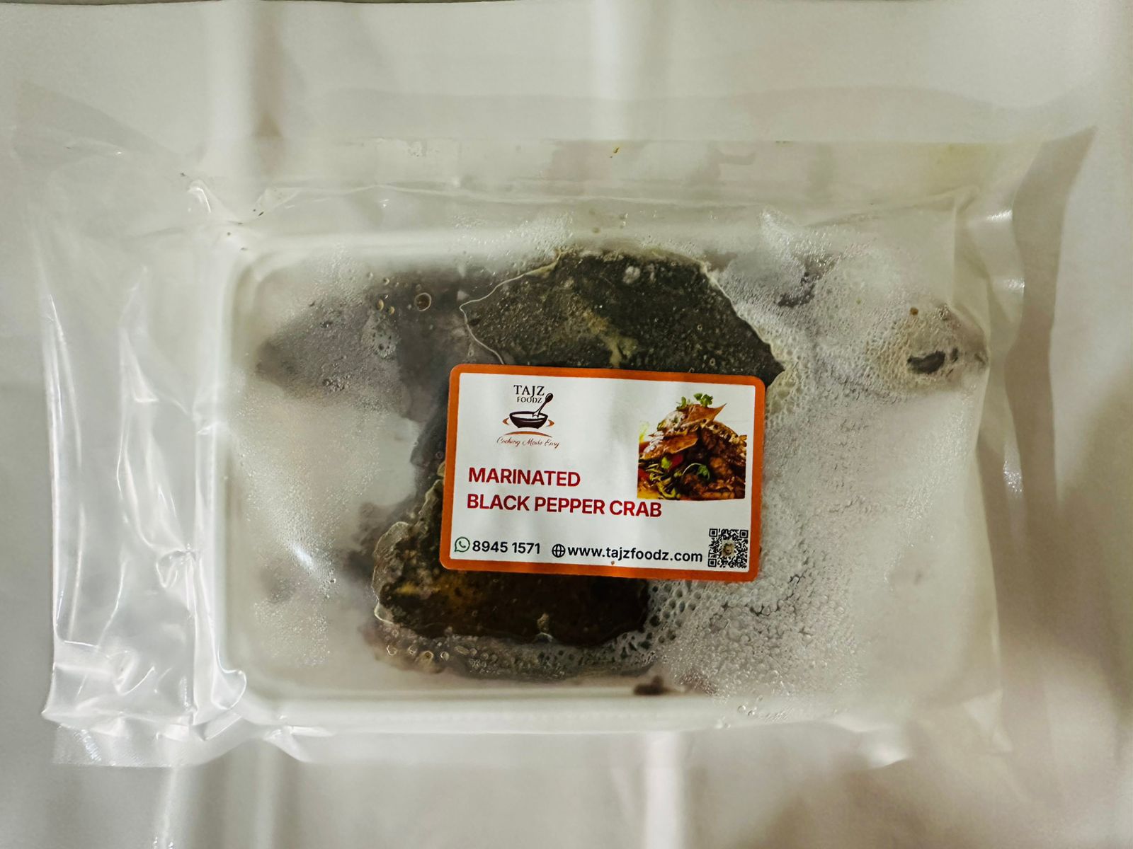 Marinated Black Pepper Crab