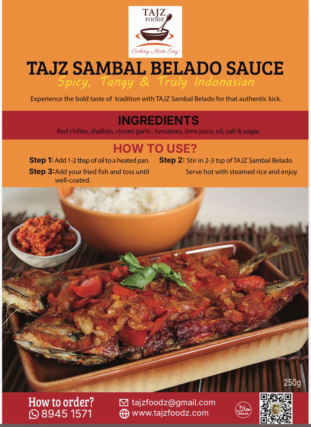 Sambal Belado Sauce