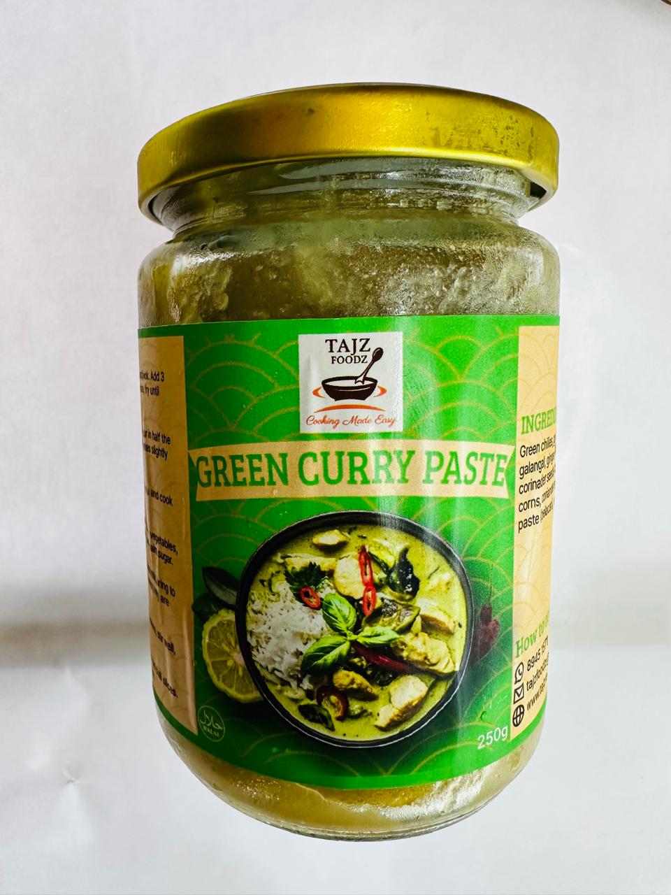 TAJZ Green Curry Paste