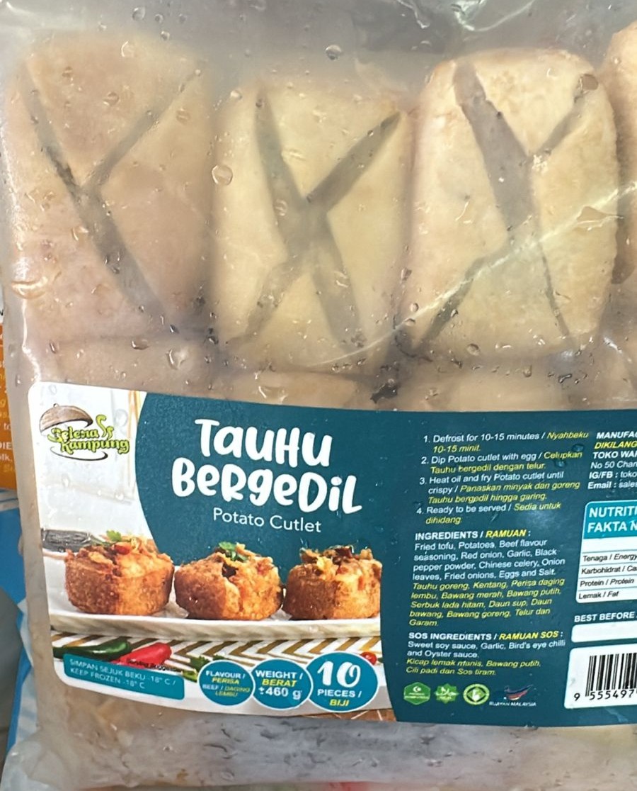 Tauhu Bergedil Potato Cutlet