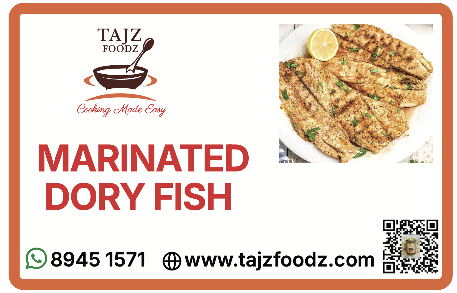 Marinated Dory Fish