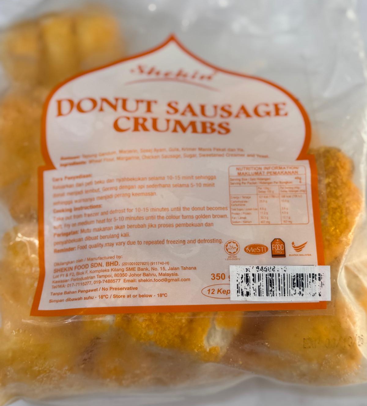 Donut Sausage Crumbs