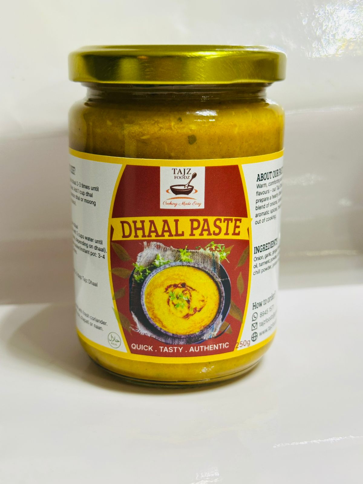 TAJZ Dhaal Paste