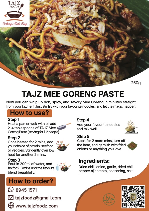 TAJZ Mee Goreng Paste