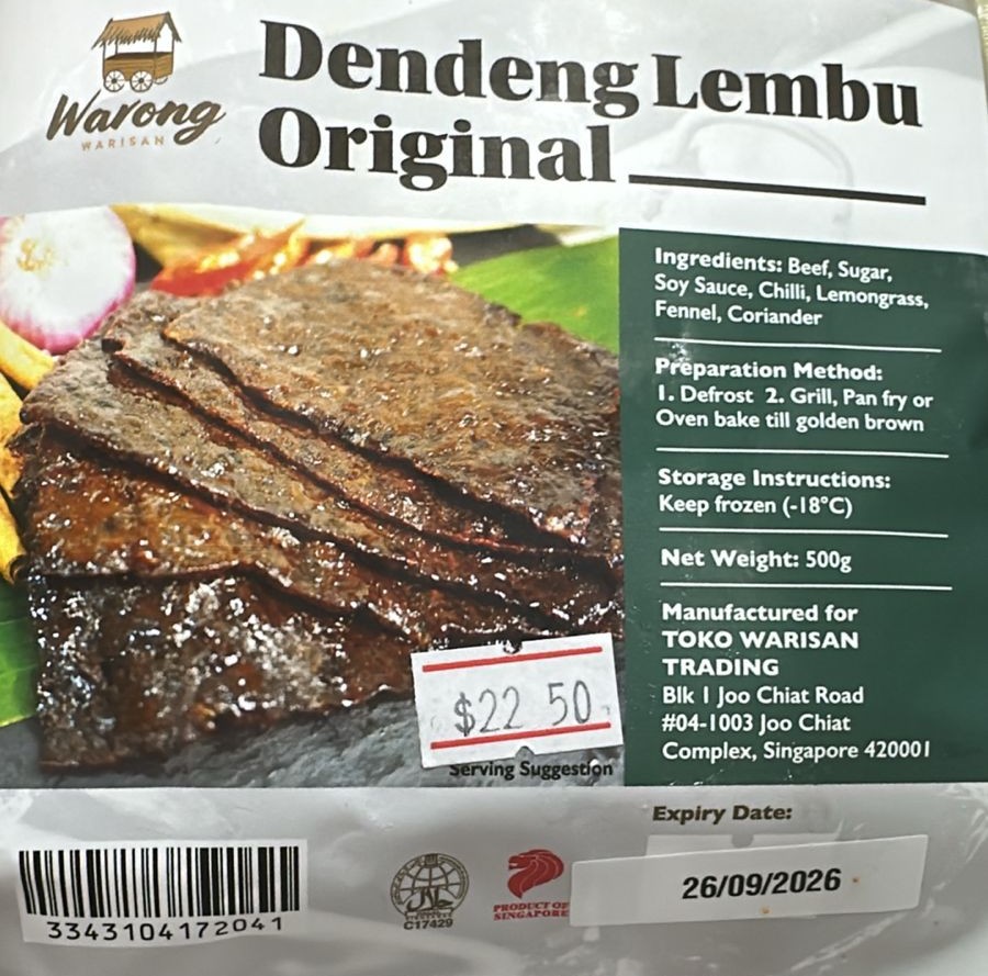 Dendeng Lembu Original