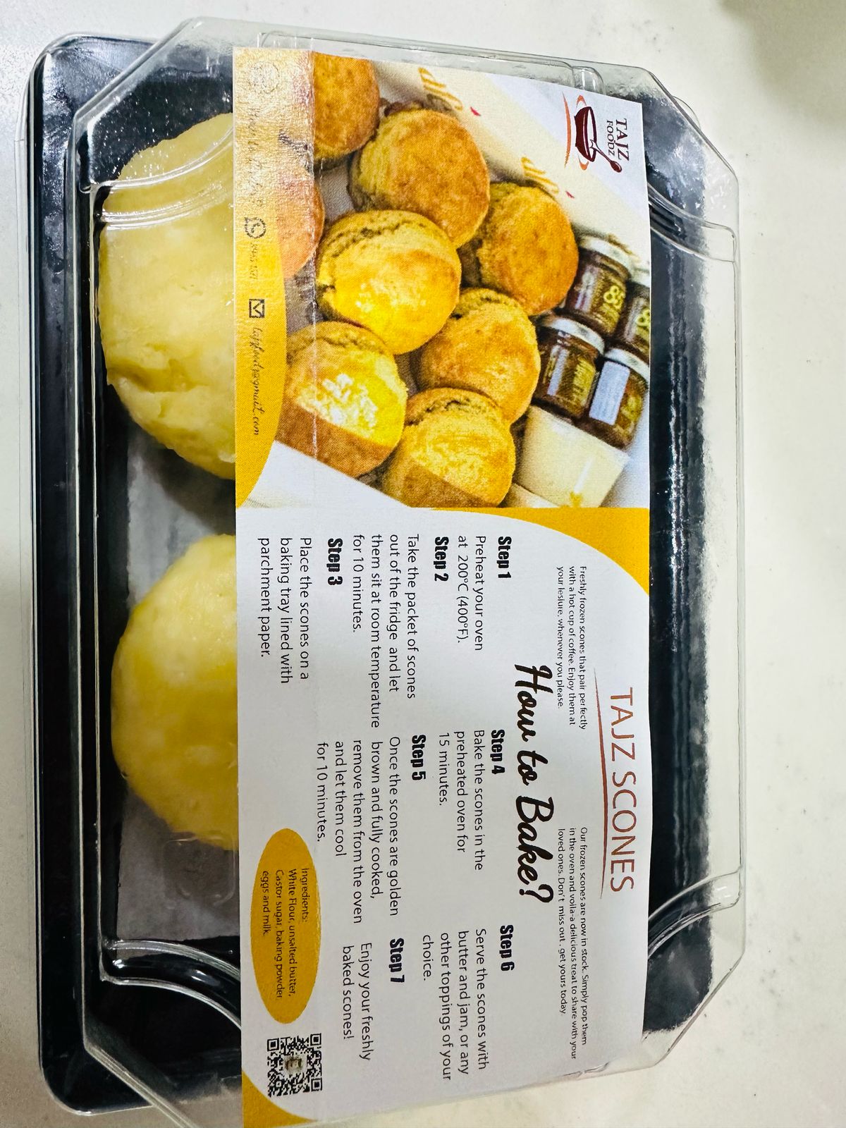 Frozen Scones