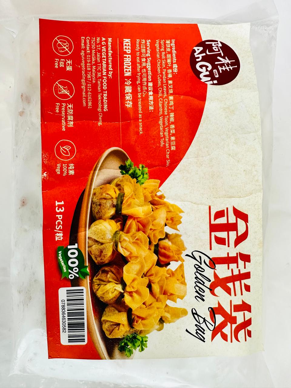 Vegetarian Golden Bag