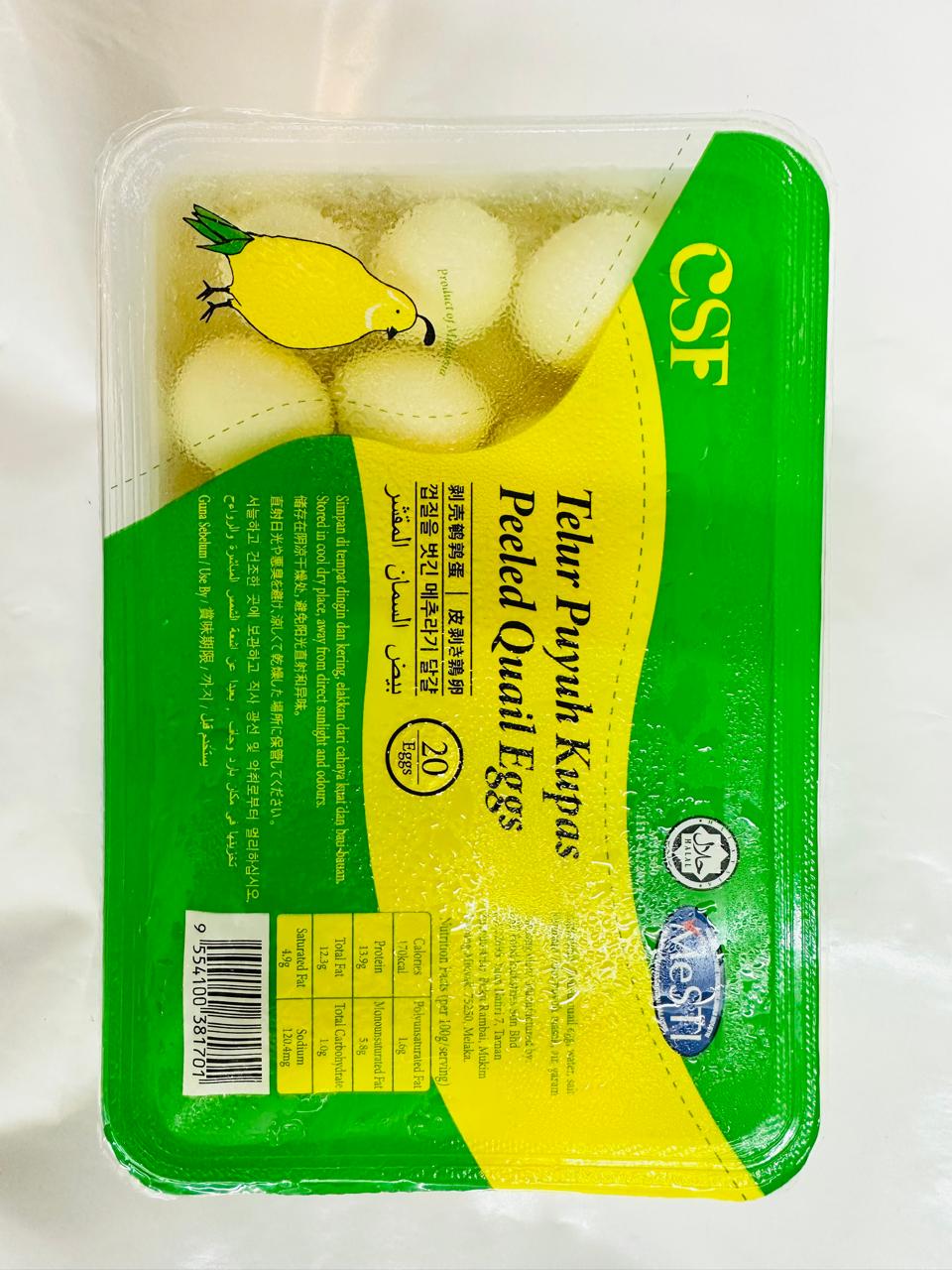 Peeled Quail Eggs