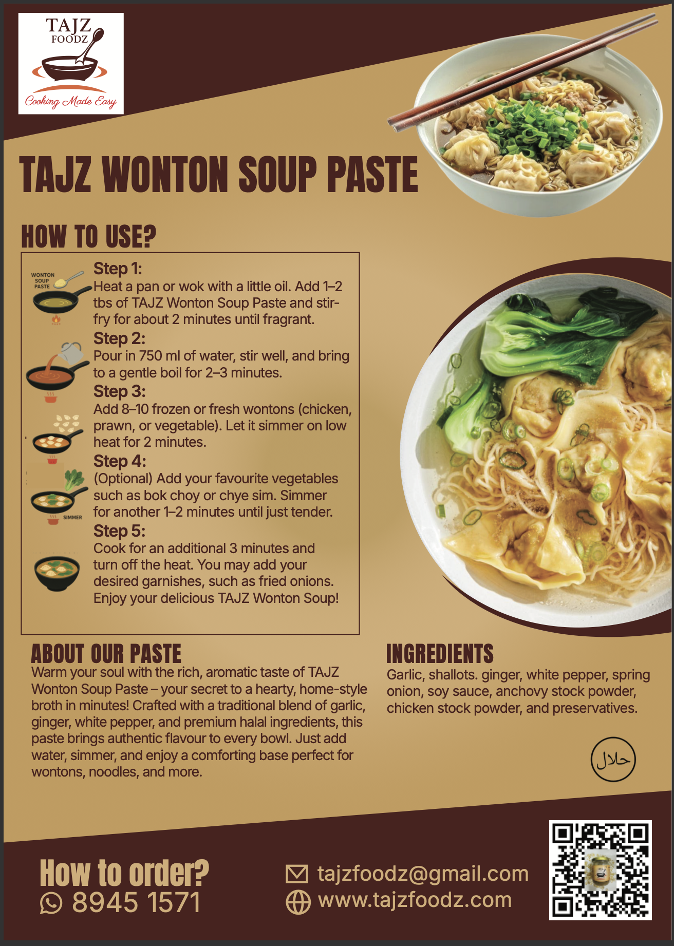 Wonton Soup Paste