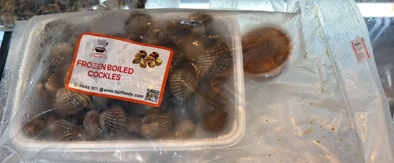 Frozen Boiled Cockles